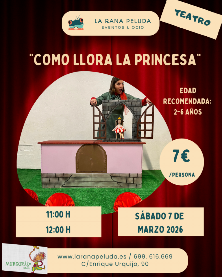 CÓMO LLORA LA PRINCESA